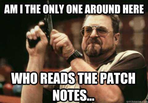 Patch day is the best day!