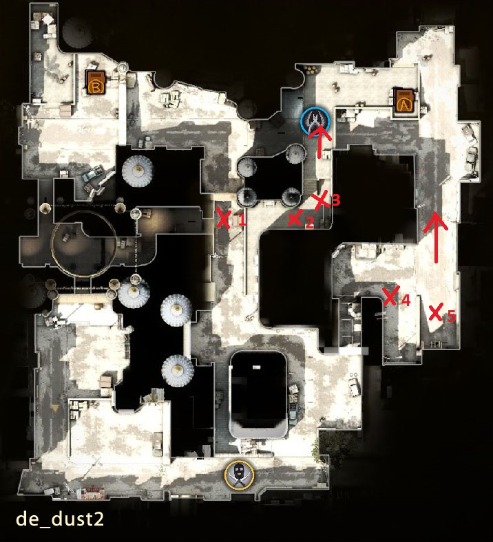 map of de_dust2