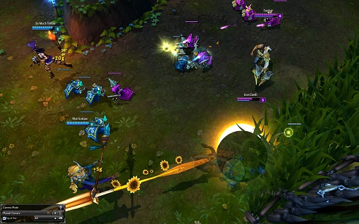 A clever Leona starts a fight