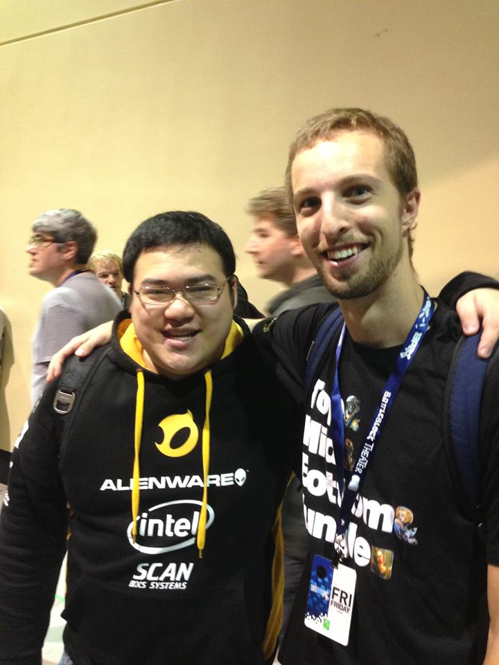 Scarra and his favorite Dig writer Roscoe again :D
