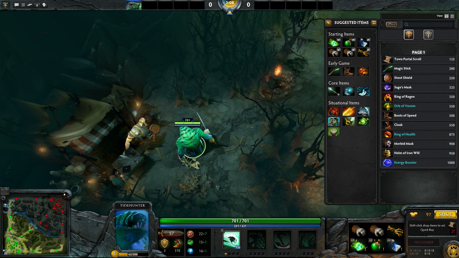 Top lane Side shop
