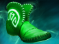 Nothing wrong with a little green Tranquil Boots