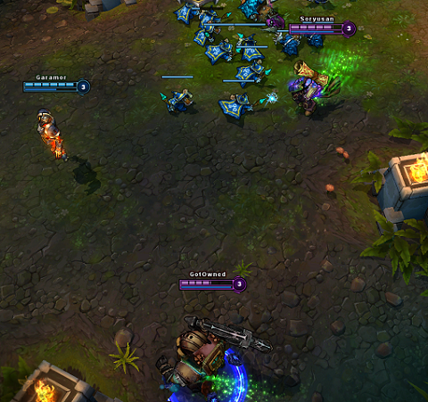 I wasn't paying attention to their gank heavy jungler, and thus died due to my lack of scope