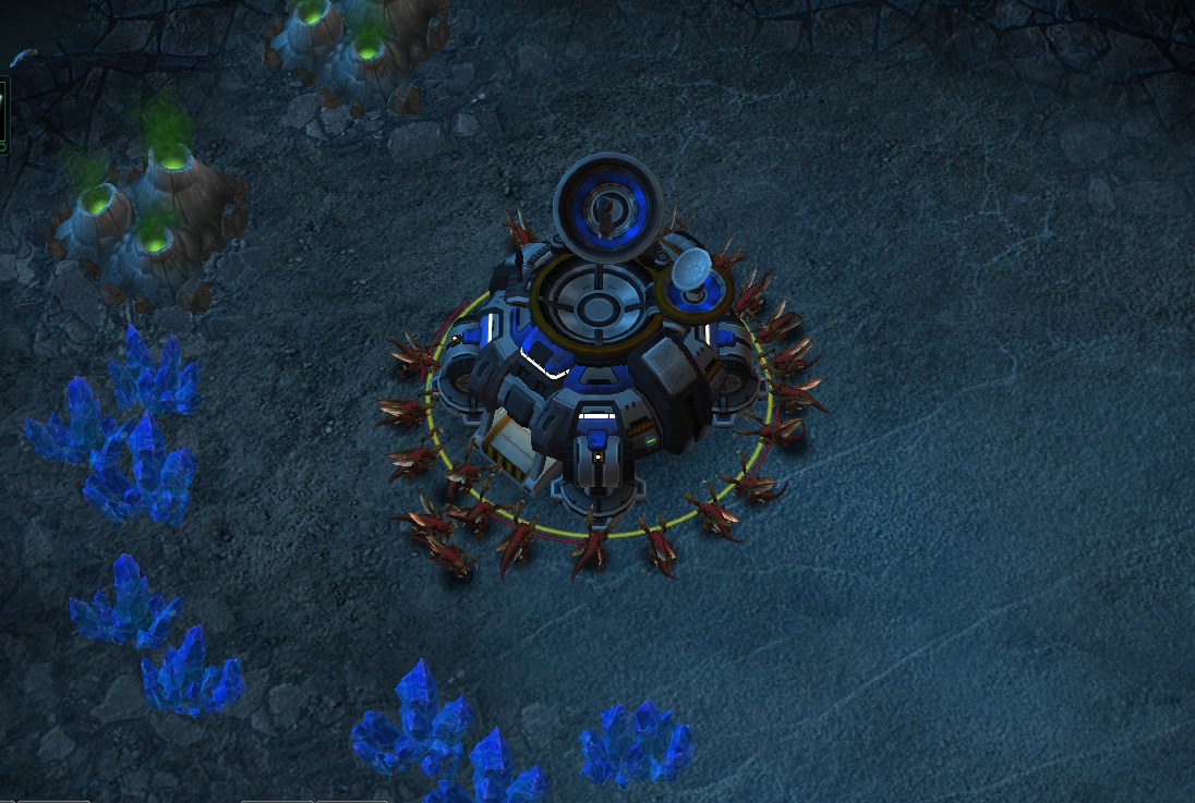 Zergling Surround Zergling Surround