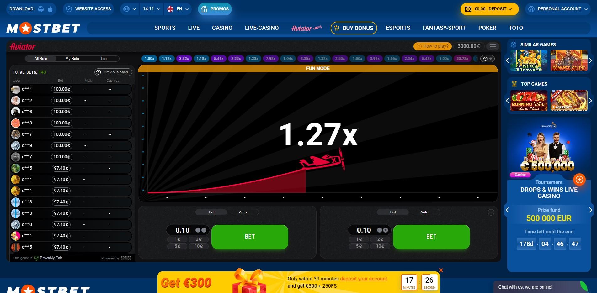 letec-hra-mostbet