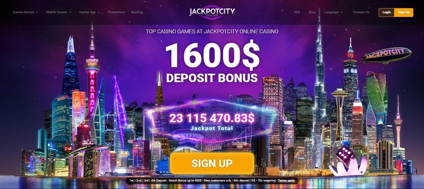 jackpotcity svetainė