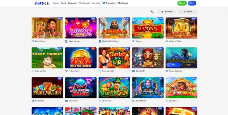 casino slottica online