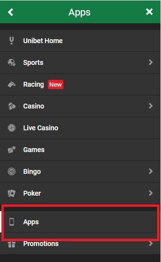 aplikacioni celular unibet