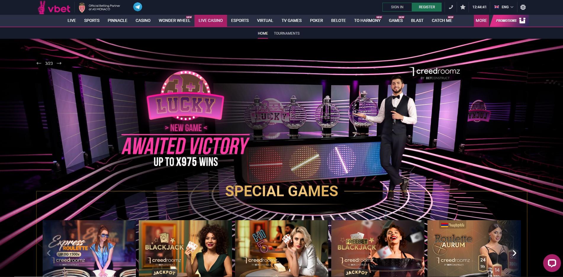 vivaro Live-Casino